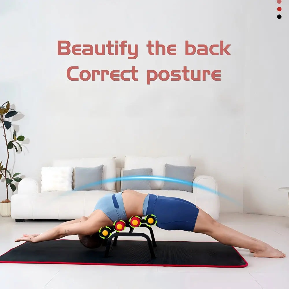 BUILDBOD Mini Inversion Table 🇺🇸 US Patent — Glutes & Back Trainer 💪 Foam Rollers