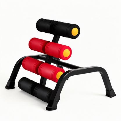 BUILDBOD Mini Inversion Table 🇺🇸 US Patent — Glutes & Back Trainer 💪 Foam Rollers